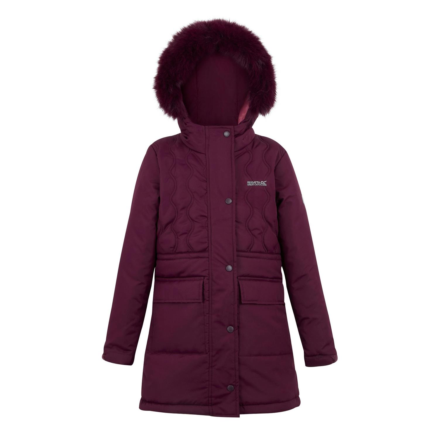 Regatta Kids Fabrizia Ii Quilted Jacket - Fig - Fig - 11-12 Years - 100% Mixed