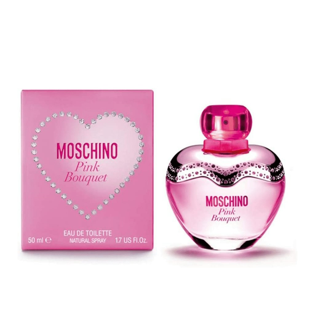 Moschino Women's Pink Bouquet Eau De Toilette Perfume Spray (50Ml, 100Ml) - 50Ml