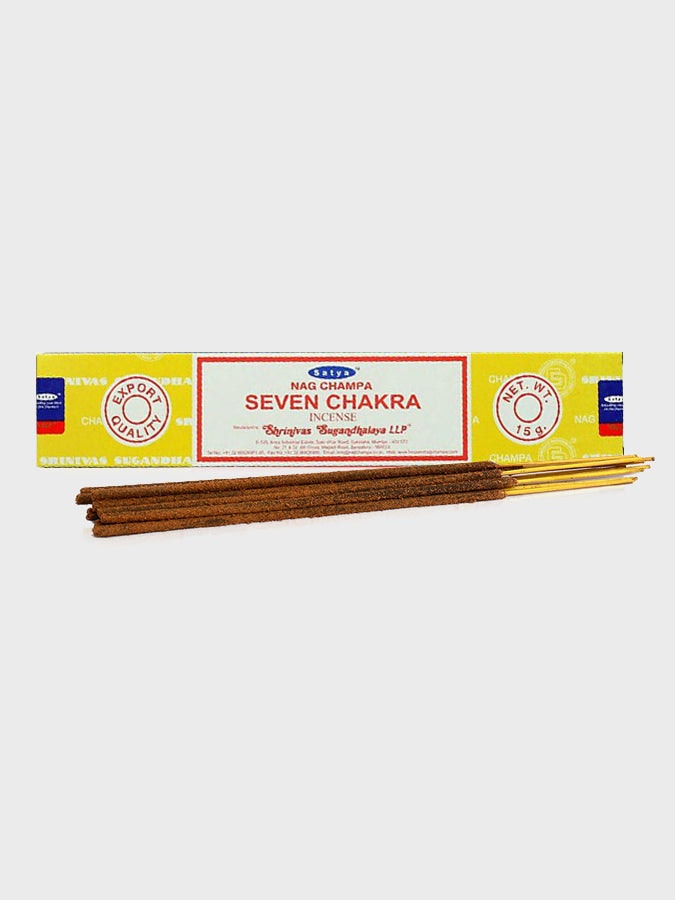 Rackhams Light Incense Sticks 15G Box - Seven Chakra