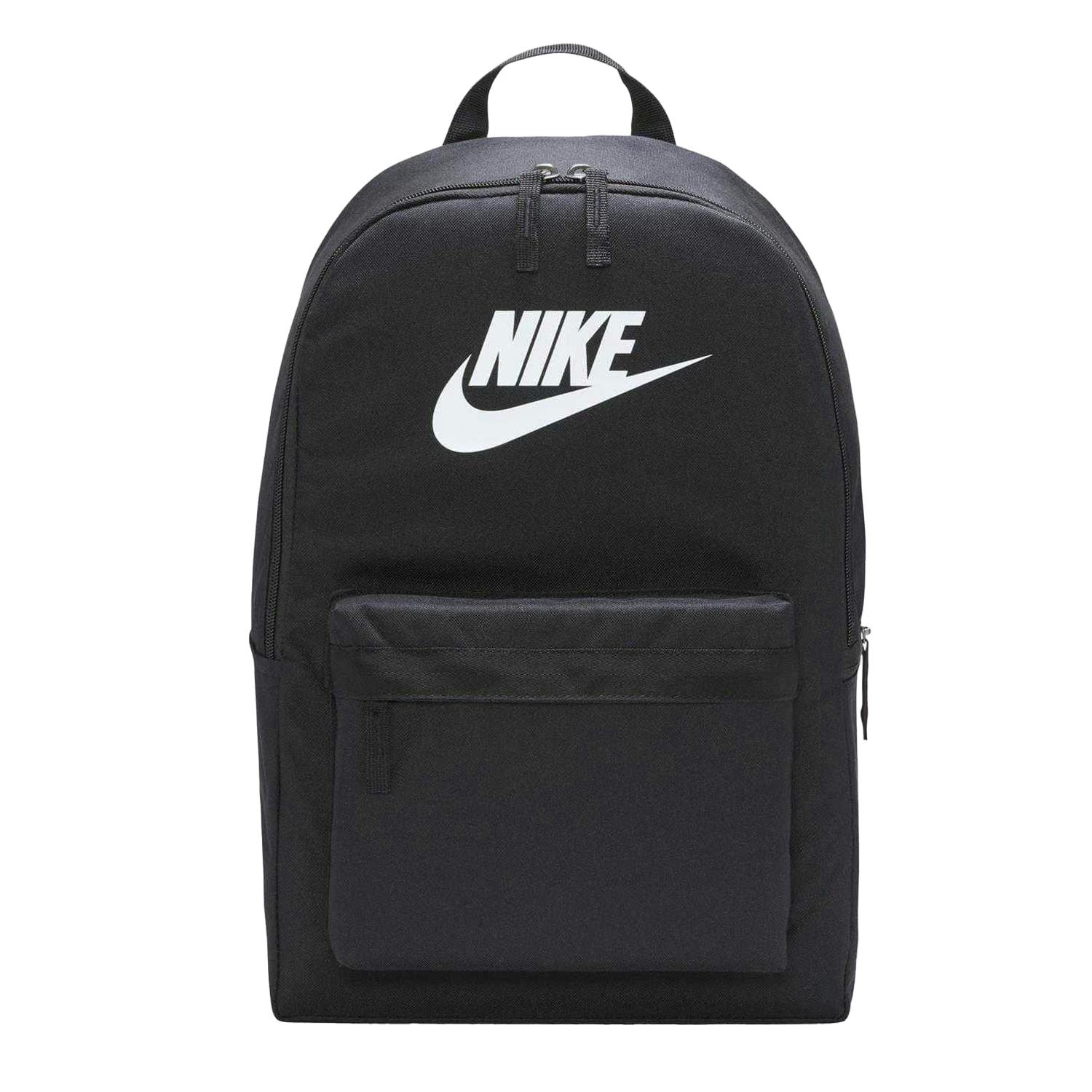 Nike Black Heritage Logo Backpack - One Size