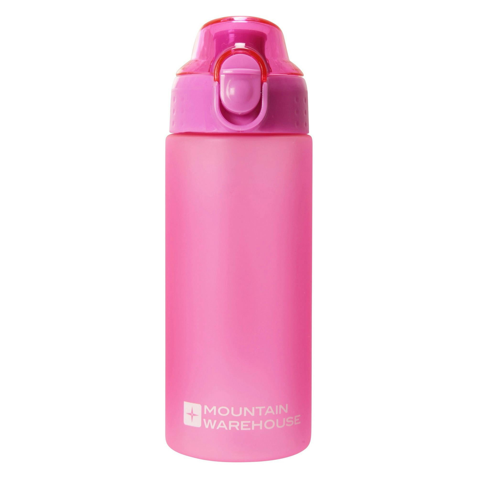 Mountain Warehouse Fuchsia Push Lid Bpa Free 500Ml Water Bottle - One Size