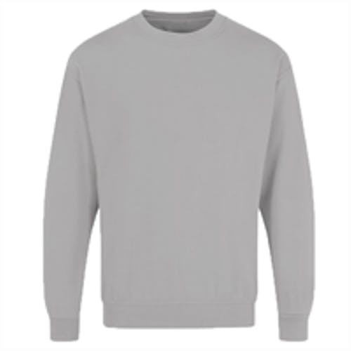 Coolandnew Unisex Grey Adults Plain Sweatshirt - Ucc011 - M