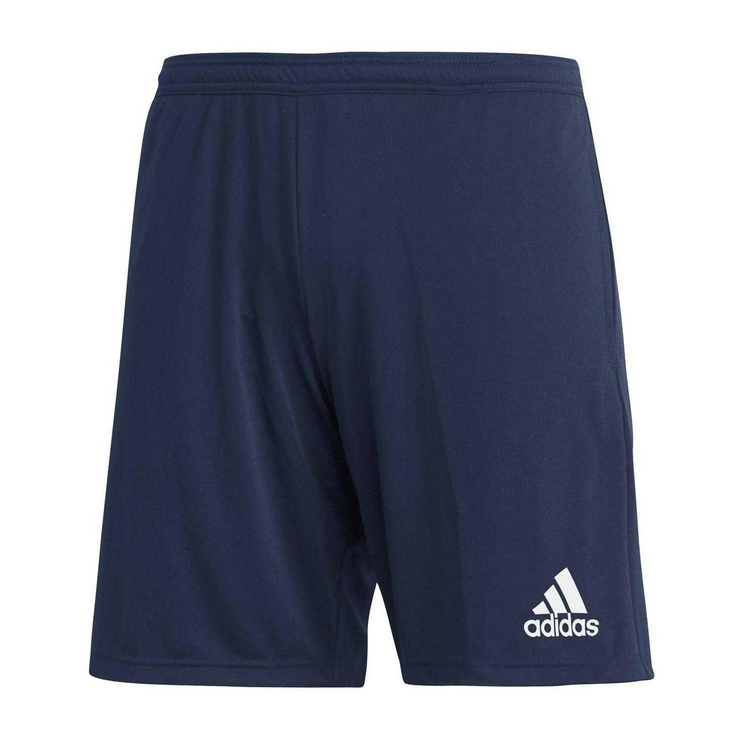 Adidas Men's Entrada 22 Shorts - Navy - Xs S - Navy - 100% Recycled Polyester