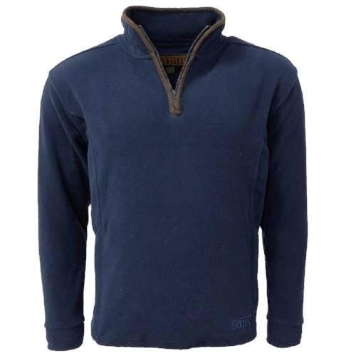 Coolandnew Men's Game Stanton Fleece Pullover - Navy - Xxl
