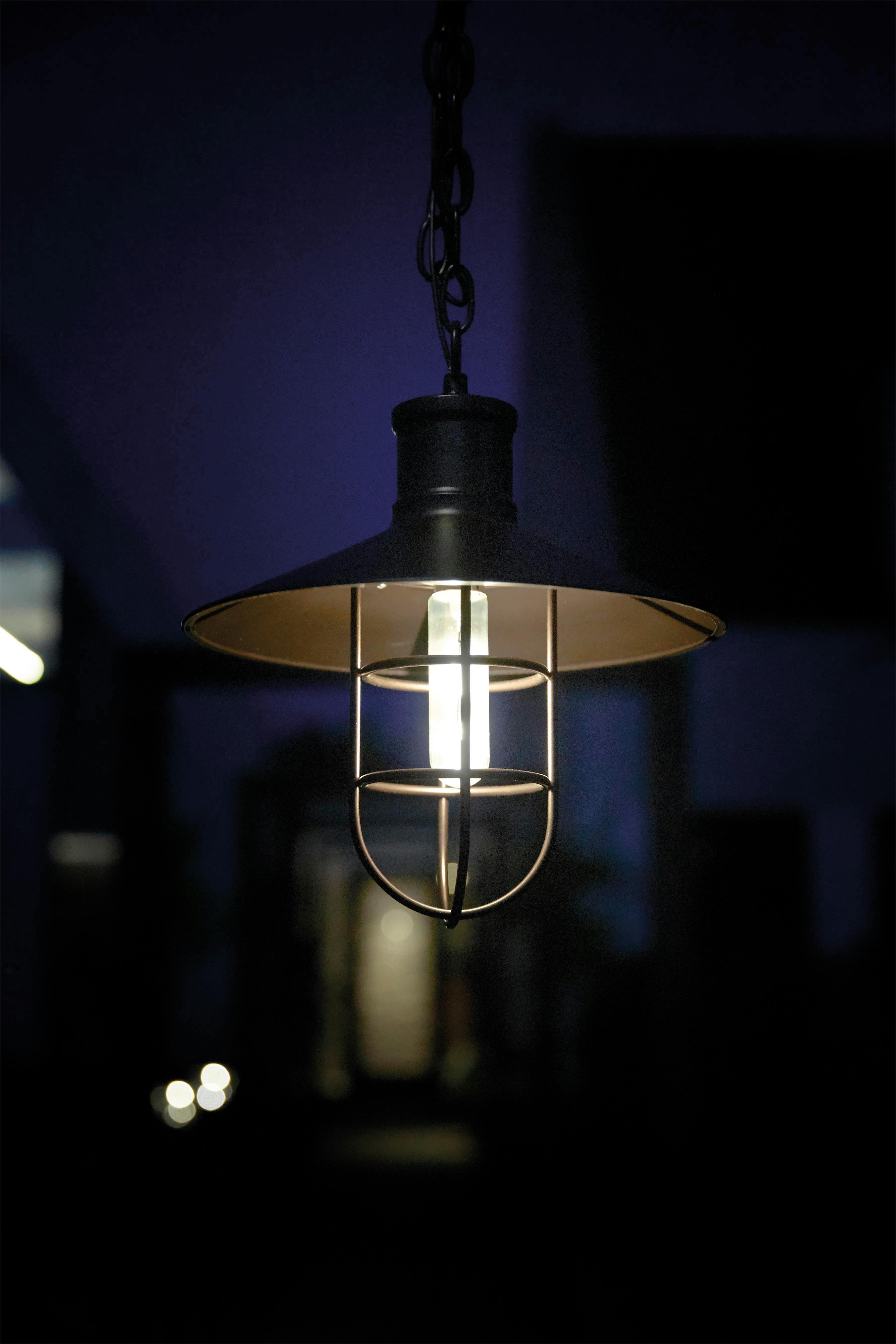 Luxform Bronze/Light Solar Caledon Hanging