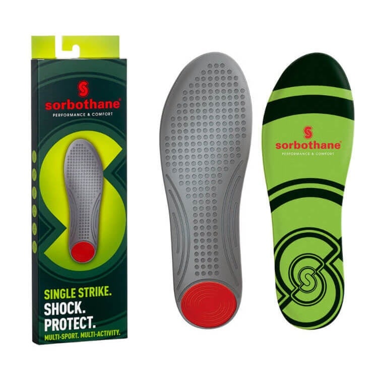 Sorbothane Single Strike Insoles - 10-11 Uk