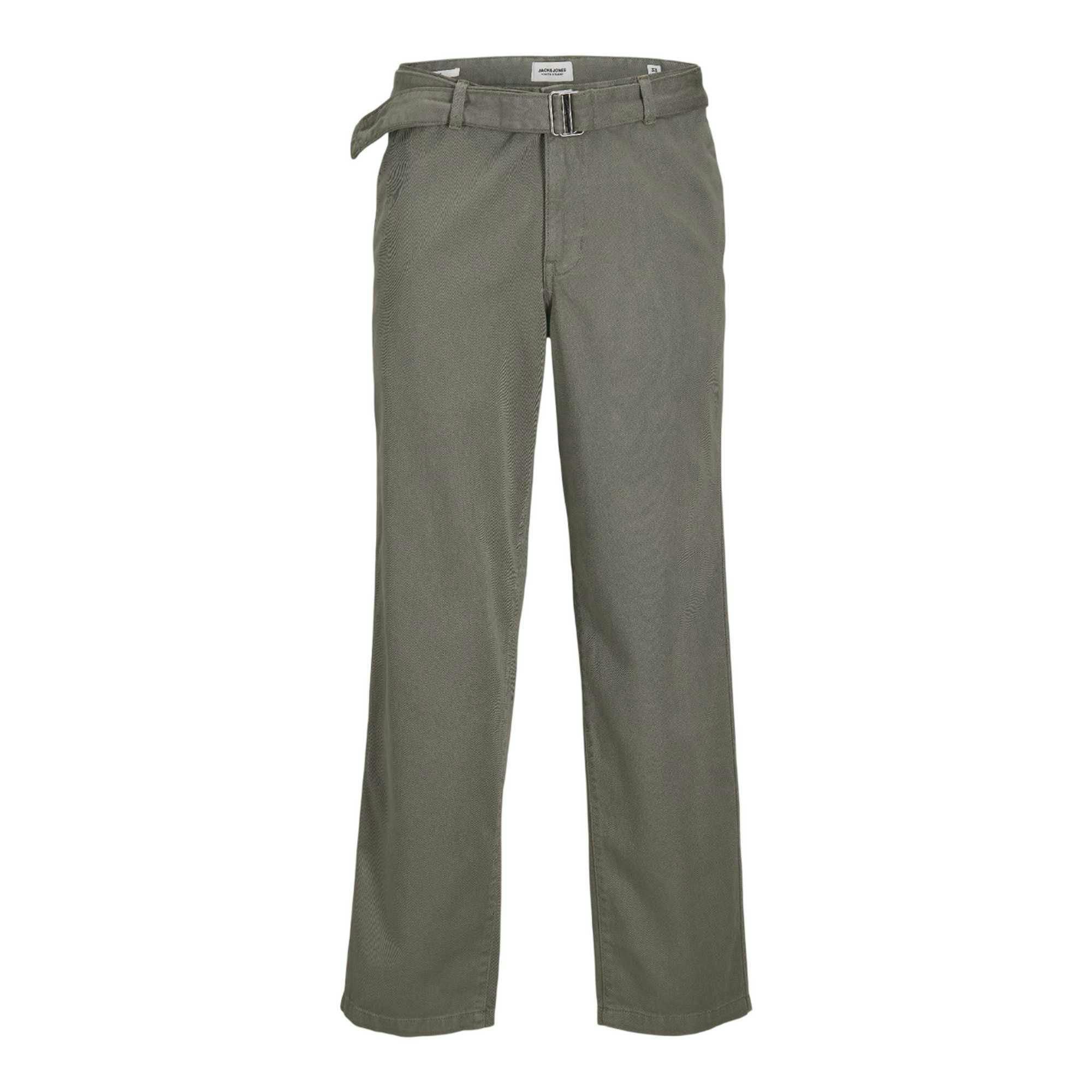 Jack And Jones Men's Green Karl Ridge Chinos - 34S - 100% Cotton