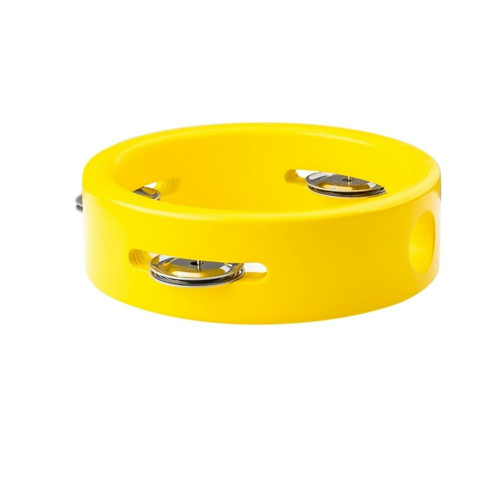 Bigjigs Toys Yellow Mini Tambourine