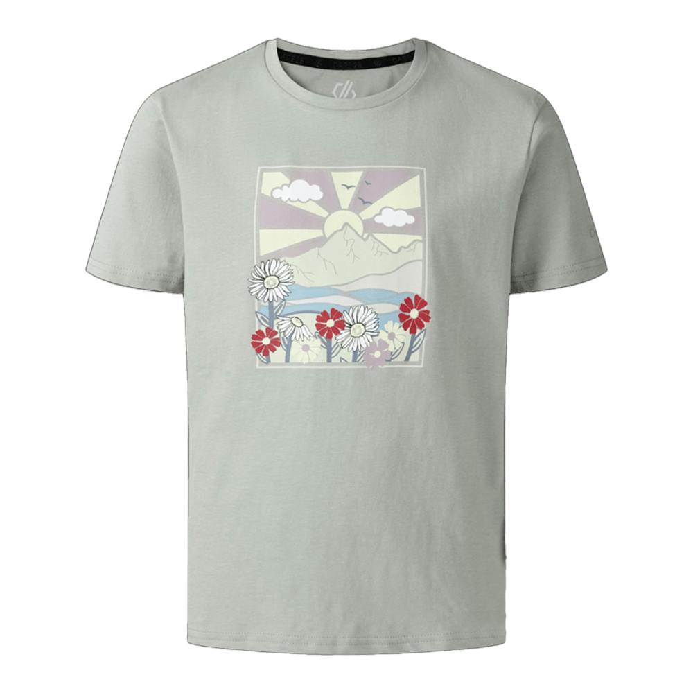 Dare 2B Green Kids Trailblazer Iii Mountain T-Shirt - Glacier - 9-10 Years - Glacier - 100% Cotton