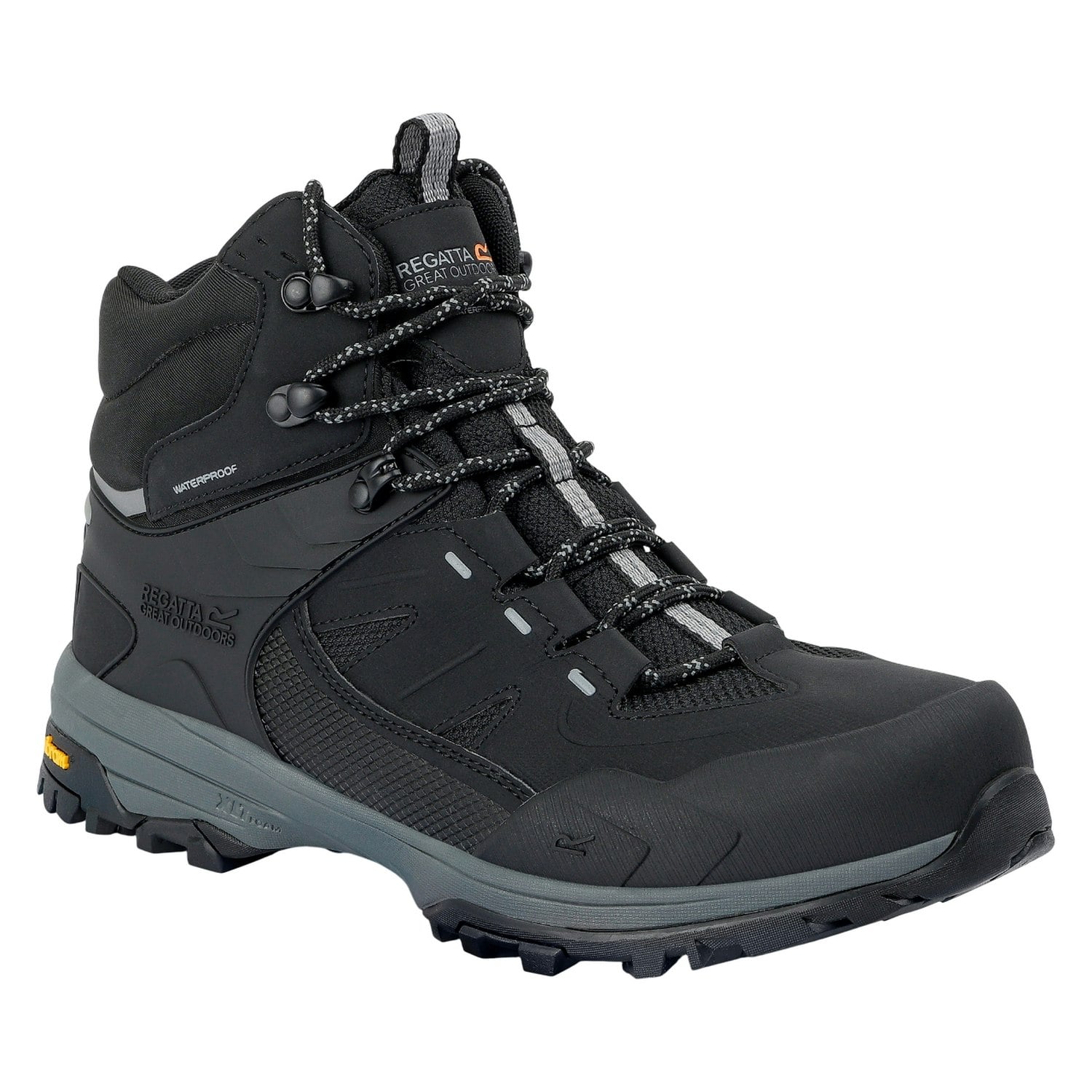 Regatta Men's Black Regen Walking Shoes - 6.5 Uk