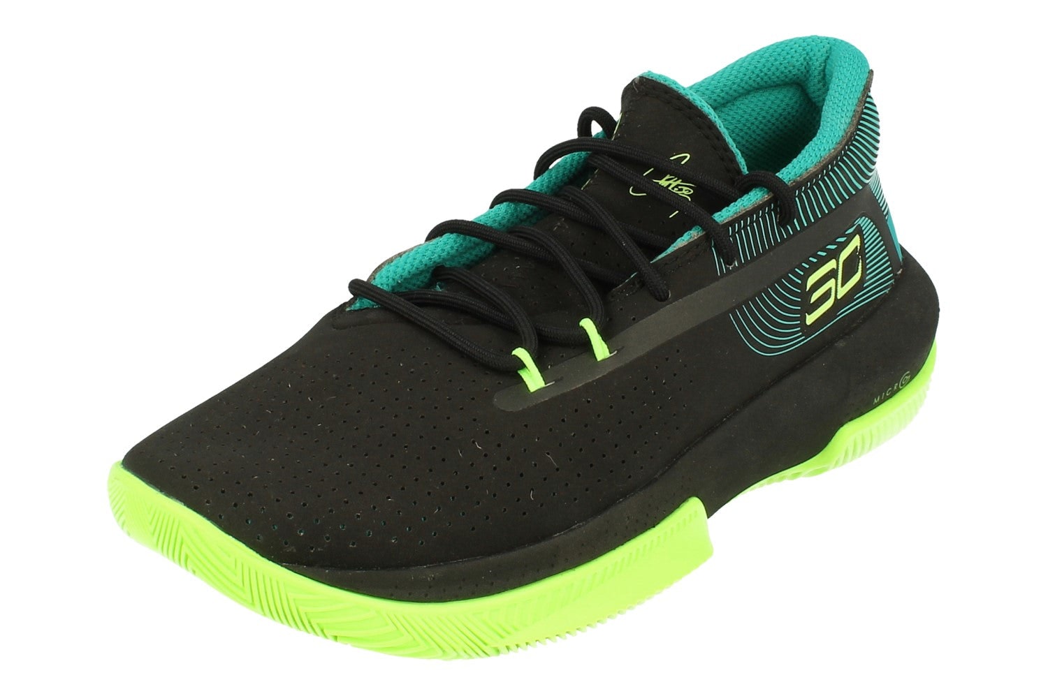 Under Armour Black Sc 3Zero Iii Gs Basketball Trainers 3022117 003 - Uk 5 | Us 5.5Y | Eu 38