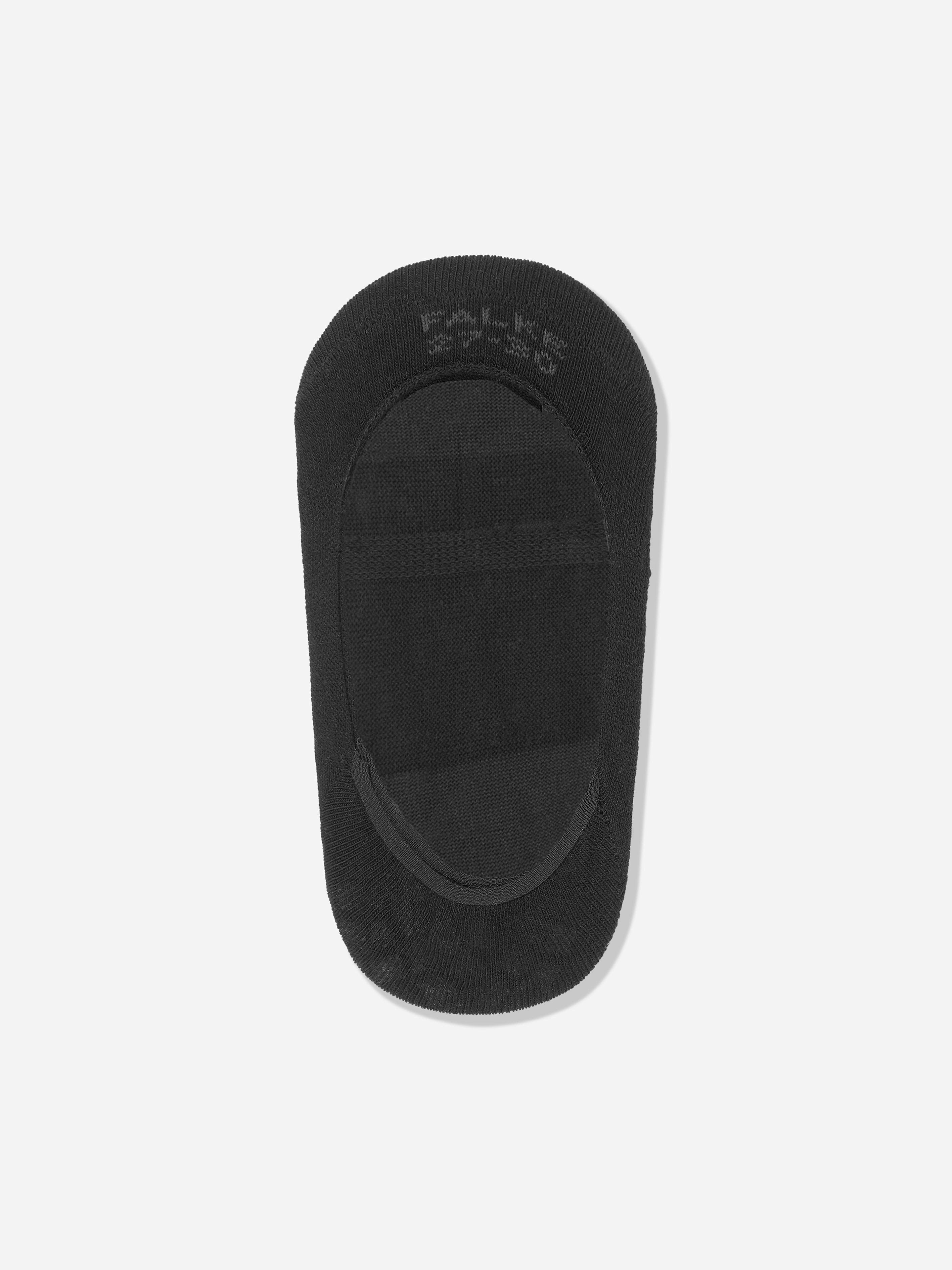 Falke Girls Black Ballerina No Show Socks In - Eu 27 - 30 Uk 9.5 - 12