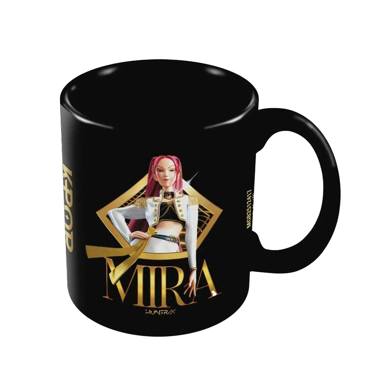 Rackhams Black/Golden Portrait Mira Mug - One Size - 100% Mixed