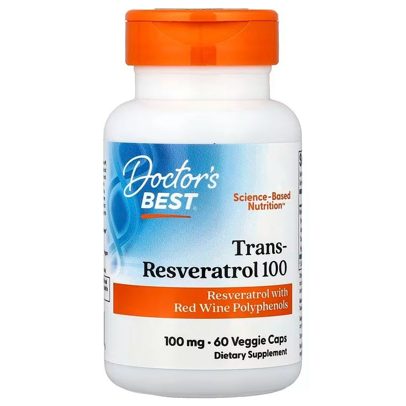 iHerb UK - Doctor's Best , Trans-Resveratrol 100, 60 Veggie Caps - Image 6