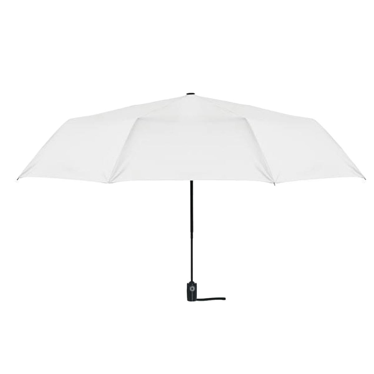 Midocean White Rochester Windproof Stick Umbrella - One Size - 100% Mixed