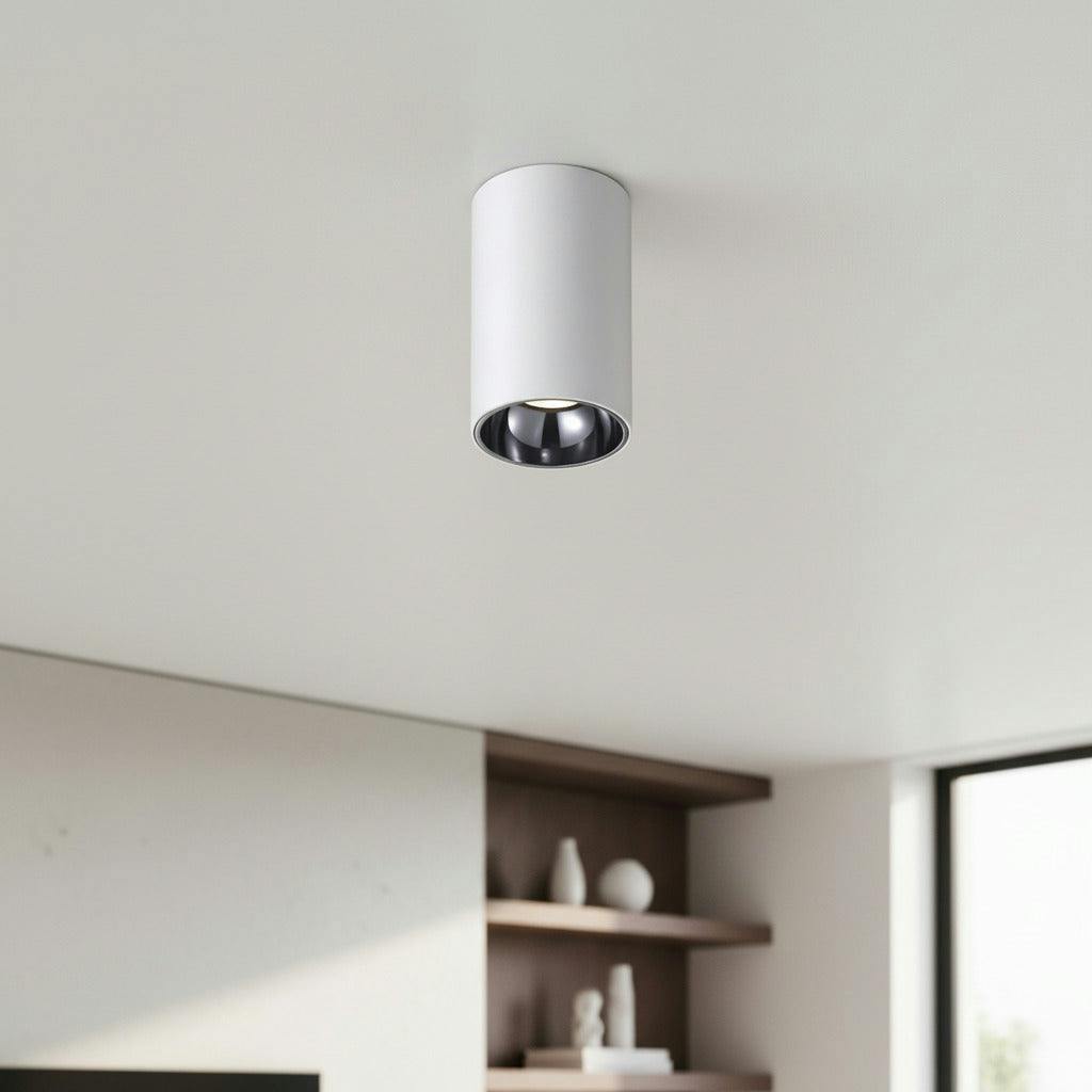 Ultra Beam Lighting White 12 Watt Ceiling Surface Downlight