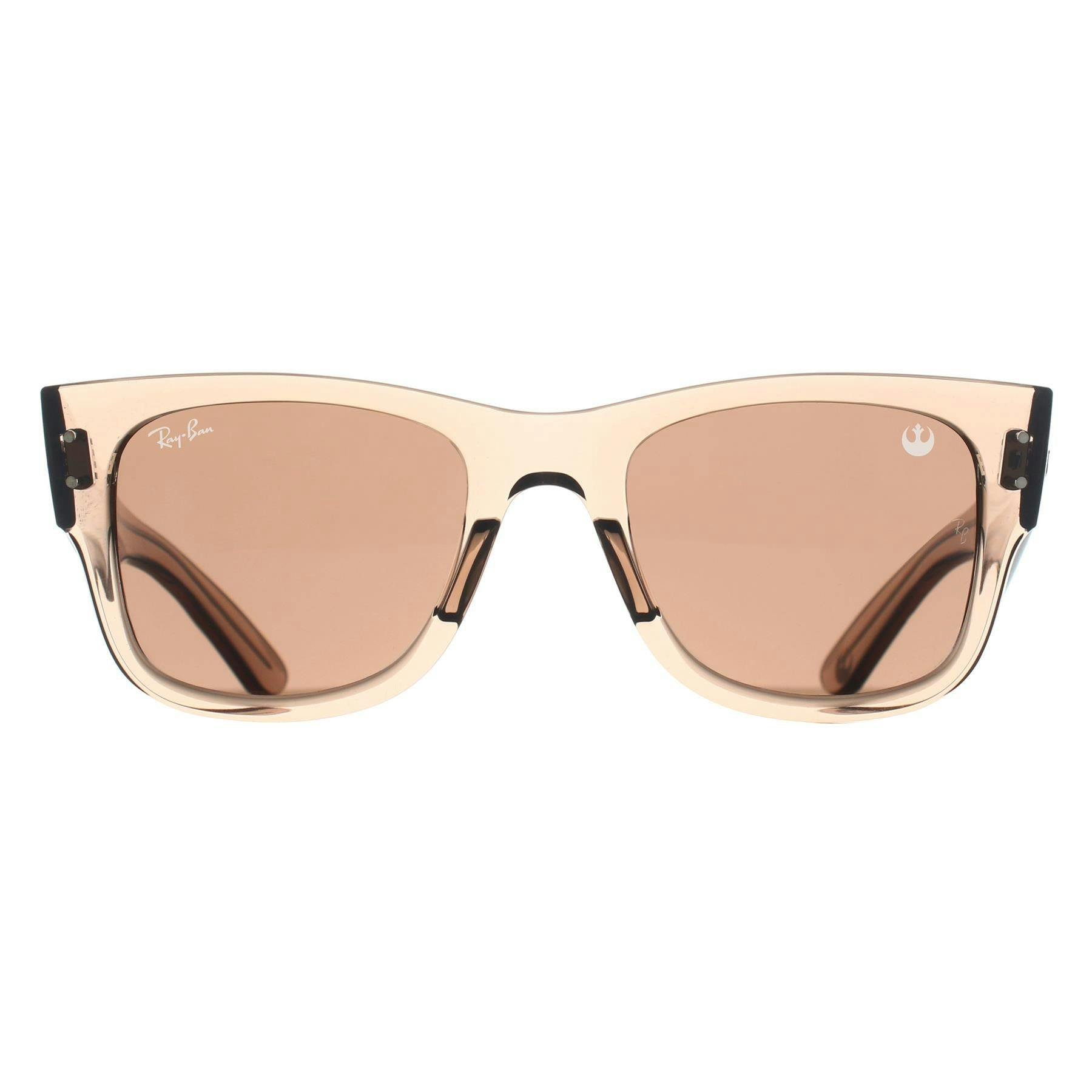 Ray-Ban Brown Square Transparent Light Dark Star Wars - The Rebel Alliance Mega Wayfarer - Image 8