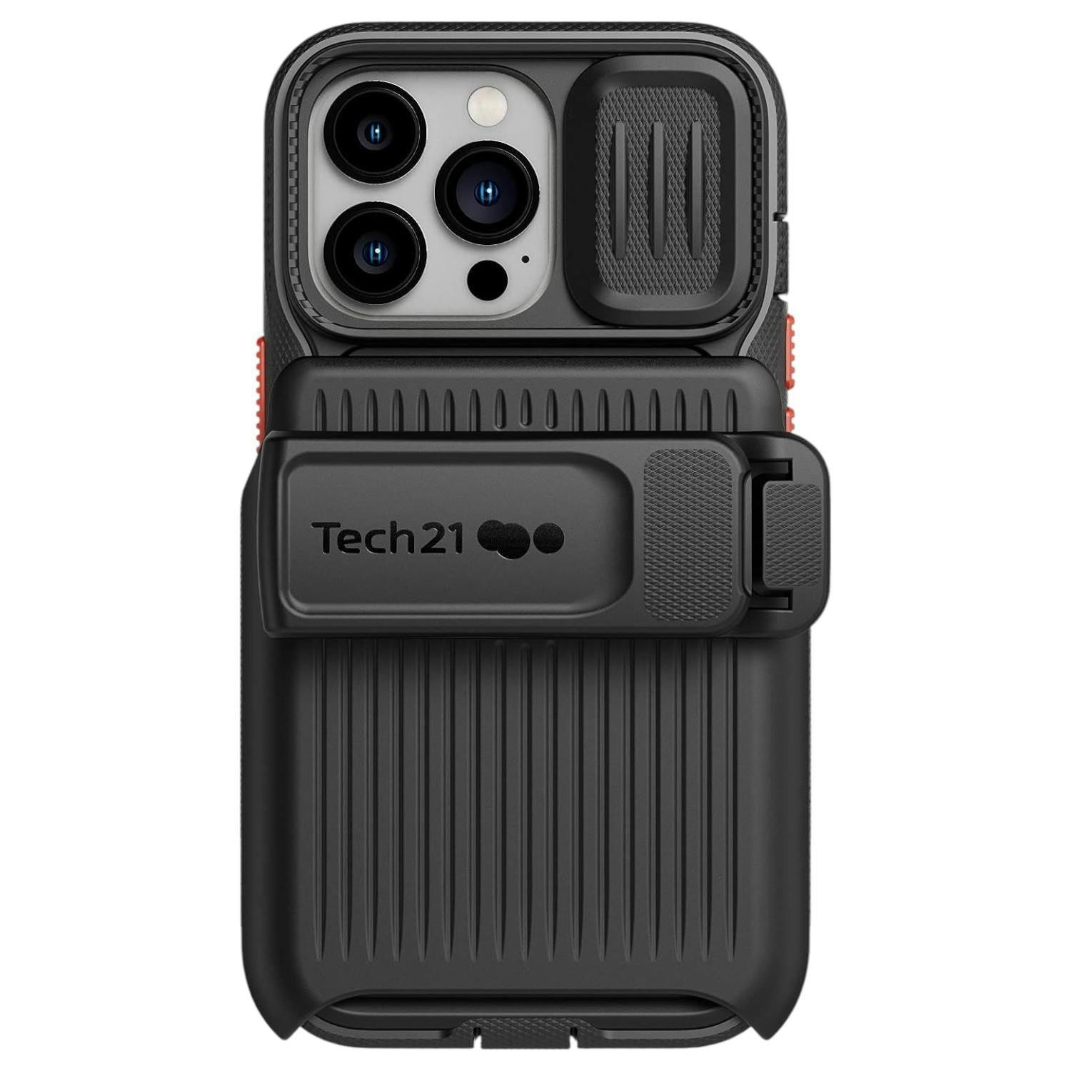 Tech 21 Black Evo Max Rugged Holster With Magsafe For Iphone 12/13 Mini 5.4" T21-8890