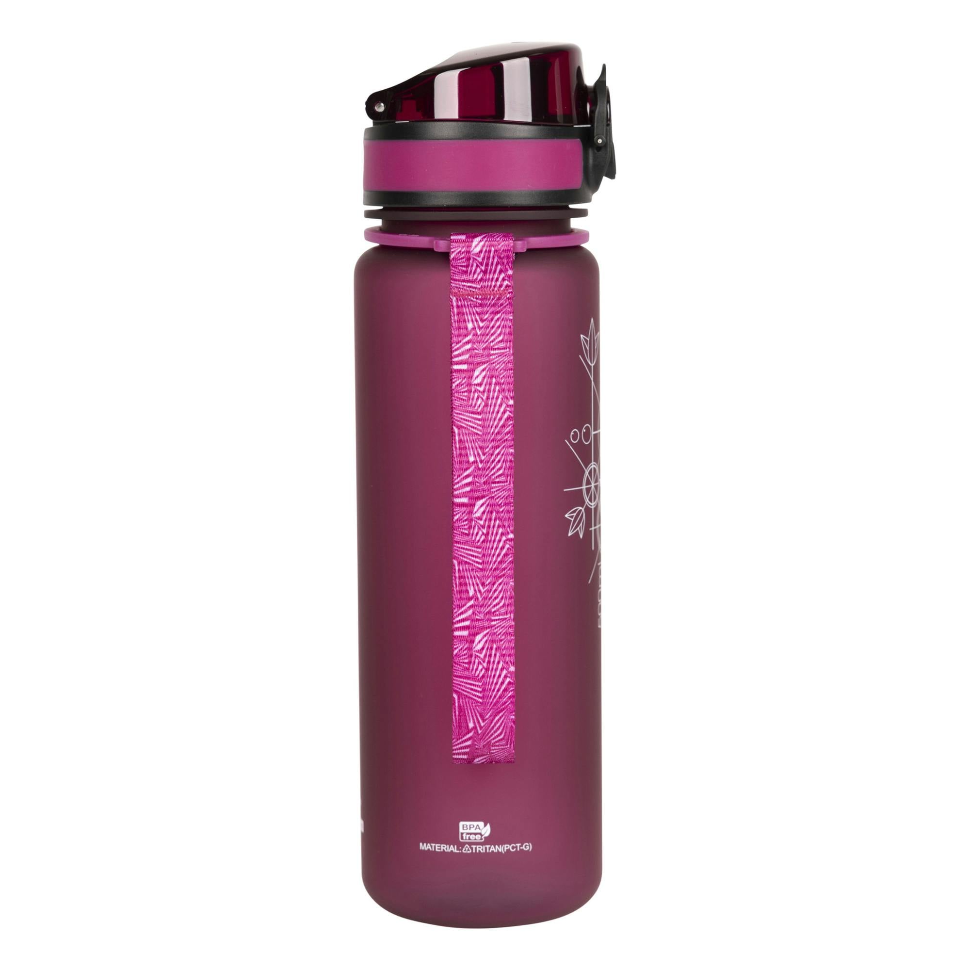 Trespass Unisex Magenta Flintlock Sports Bottle In - Image 4