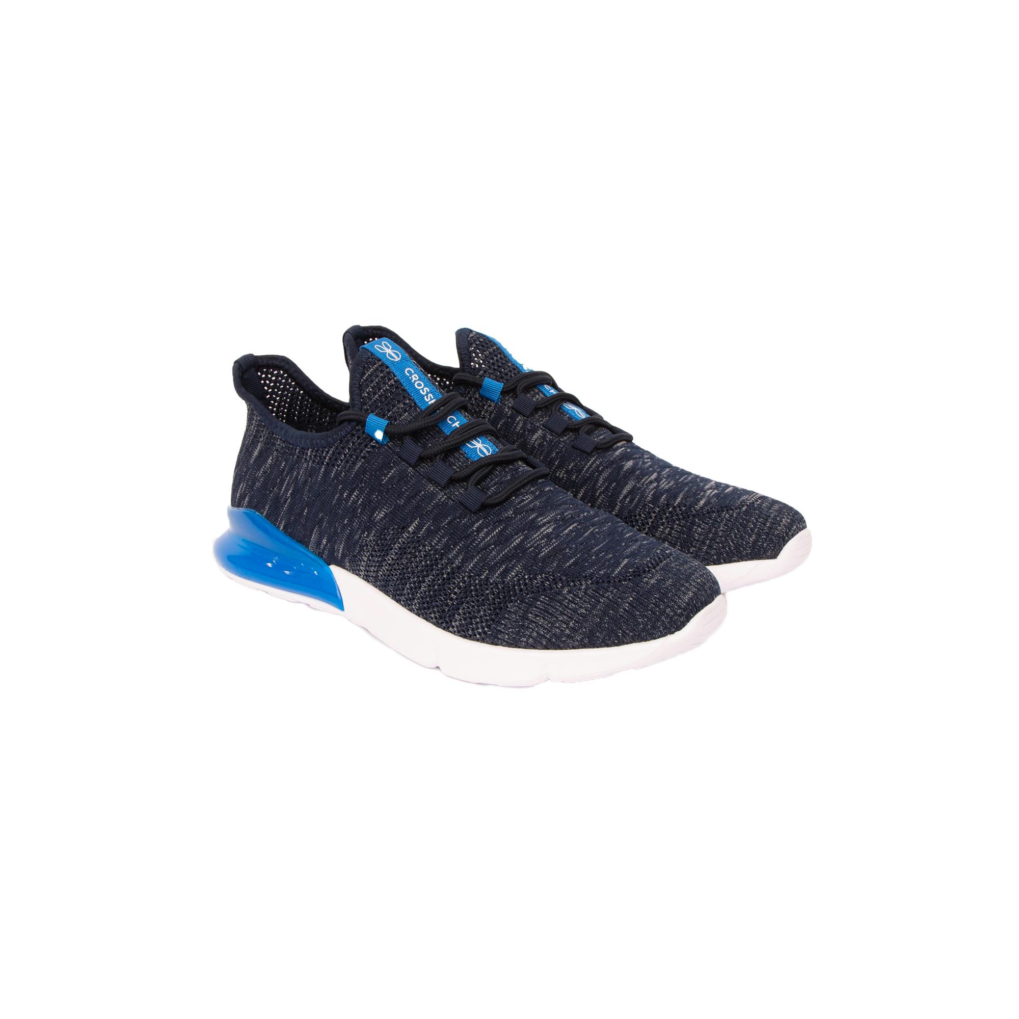 Crosshatch Men's Blue Smitlay Mve Trainers - Navy/ - 8 Uk - Navy/ - 80% Canvas/20% Rubber