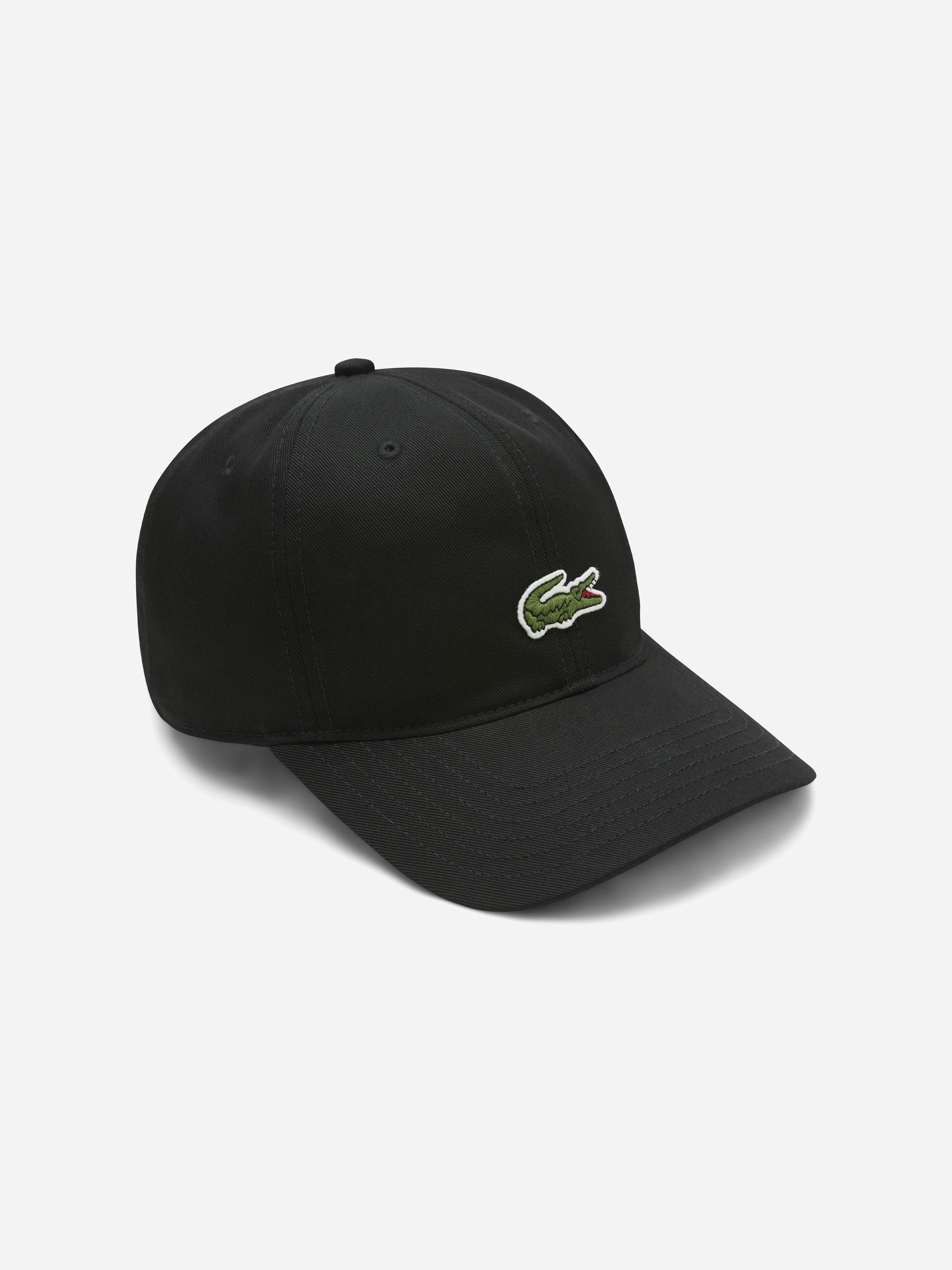 Lacoste Kids Black Logo Cap In - 8 - 20 Yrs