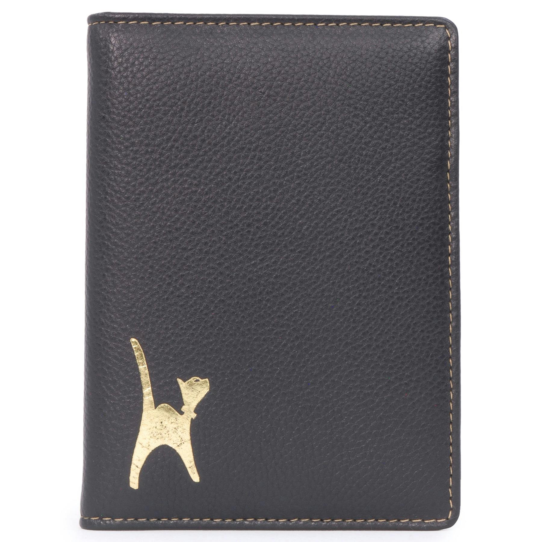 Catwalk Collection Handbags Black Skye - Passport Holder