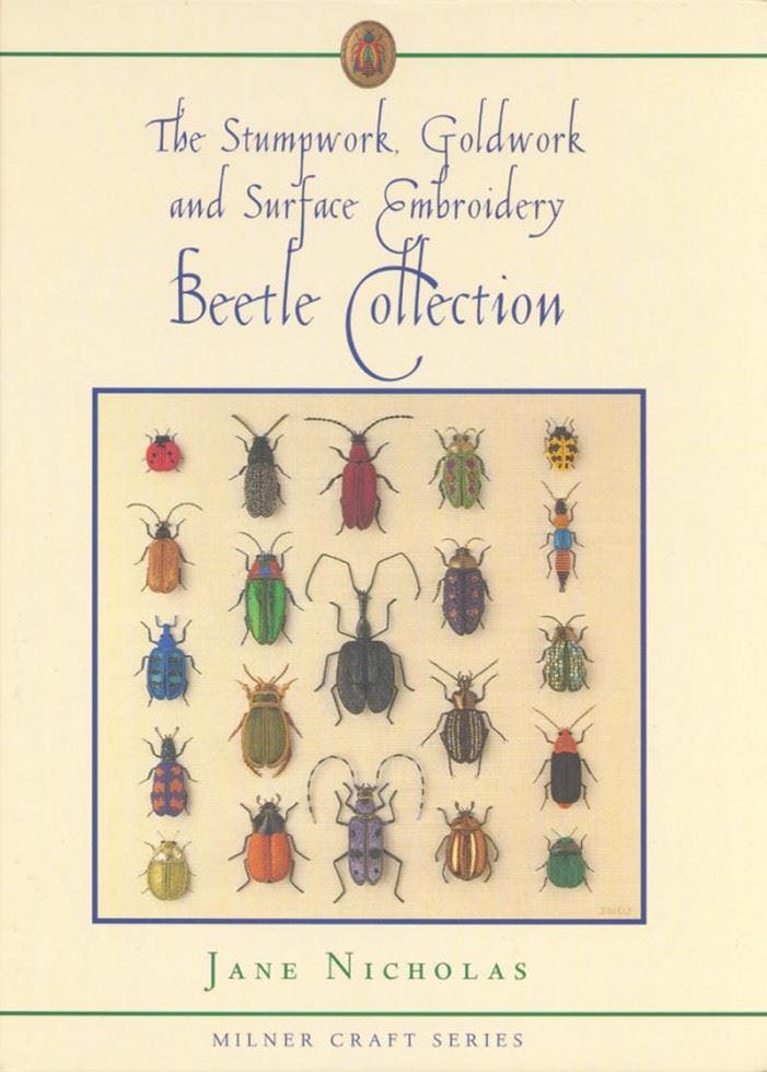Stumpwork, Goldwork & Surface Embroidery Beetle Collection (Milner Craft Series) - Image 7