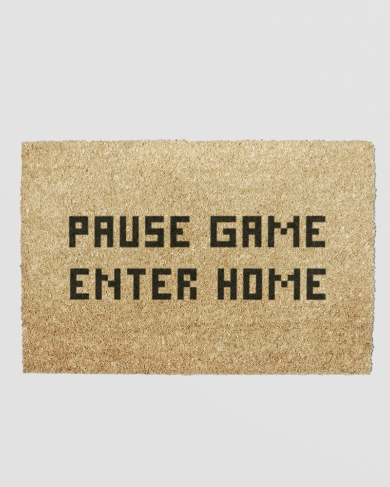 Artsy Doormats Light Pause Game Enter Home Doormat (60 X 40Cm)