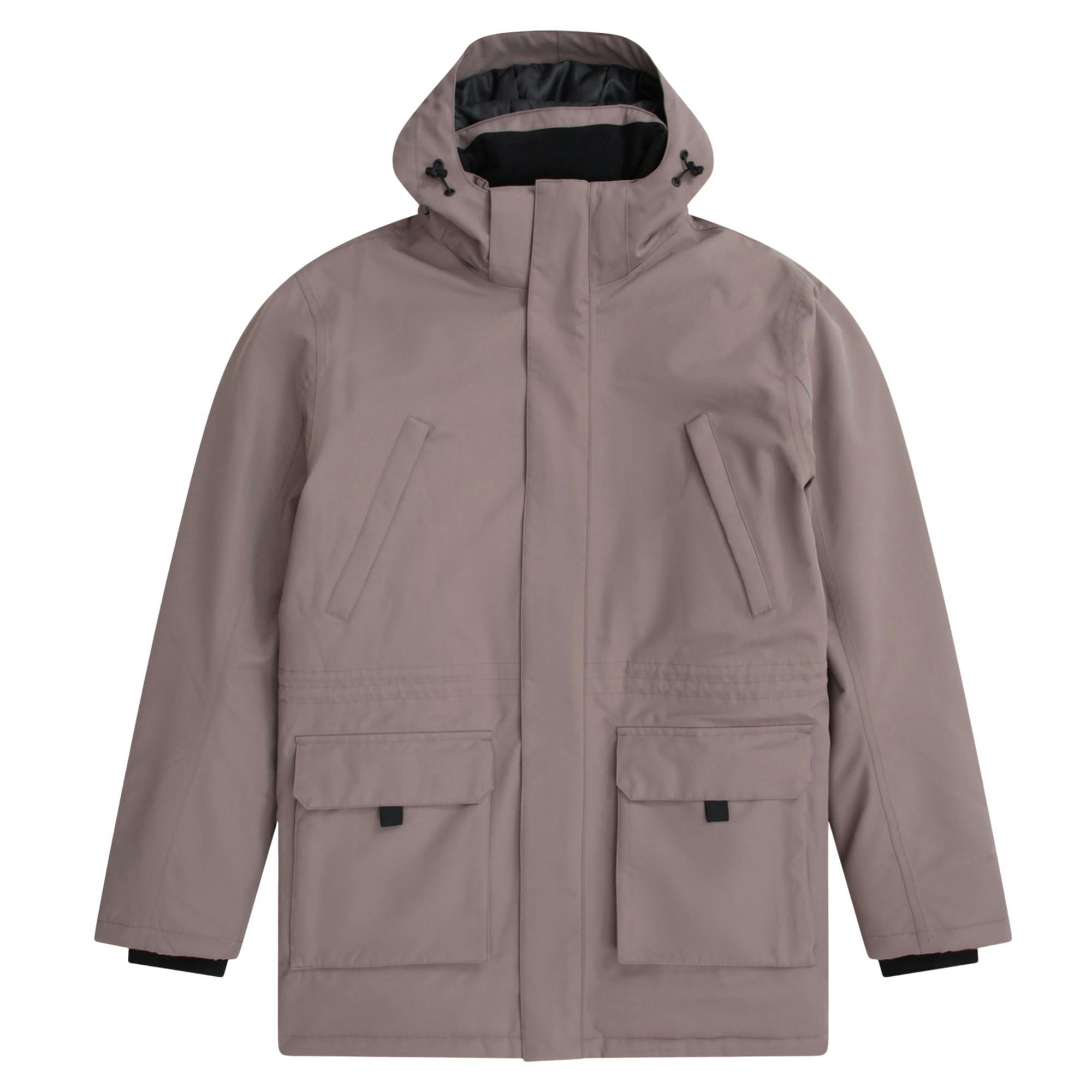 Animal Men's Brown Jesper Logo Jacket - M - 100% Polyester