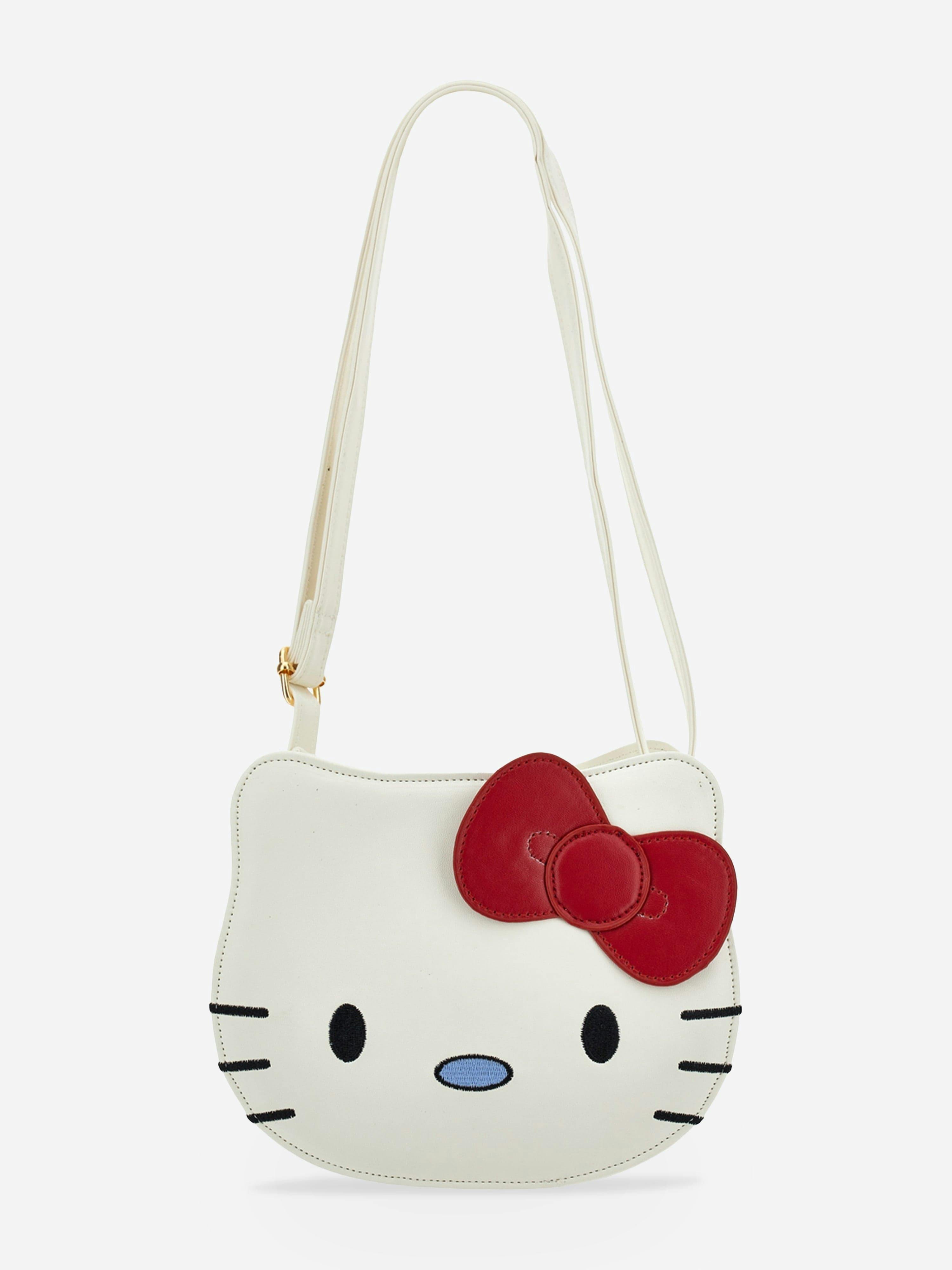 Monnalisa Girls White Hello Kitty Crossbody Bag In (19Cm) - One Size