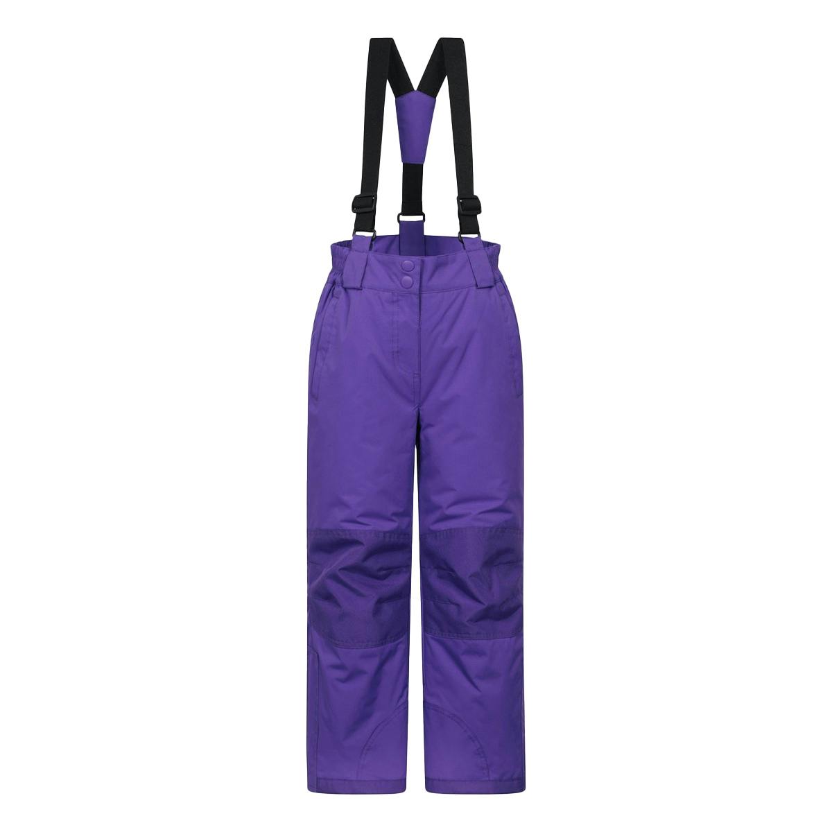 Mountain Warehouse Purple Kids Honey Ski Trousers - 2-3 Years - 100% Polyester