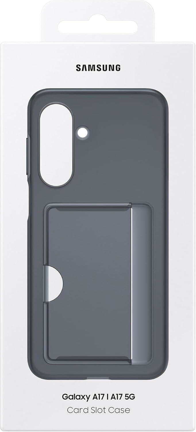 Samsung Black Galaxy A17 5G 6.7" Card Slot Case - Ef-Oa176tbegww