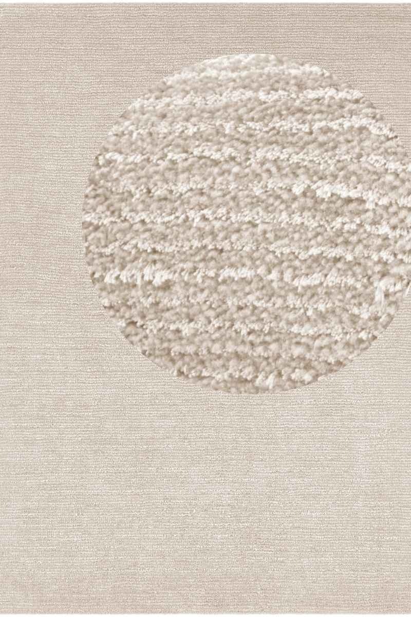 Rackhams Beige Supersoft Unicolor Short-Pile Rug - 160X230 Cm