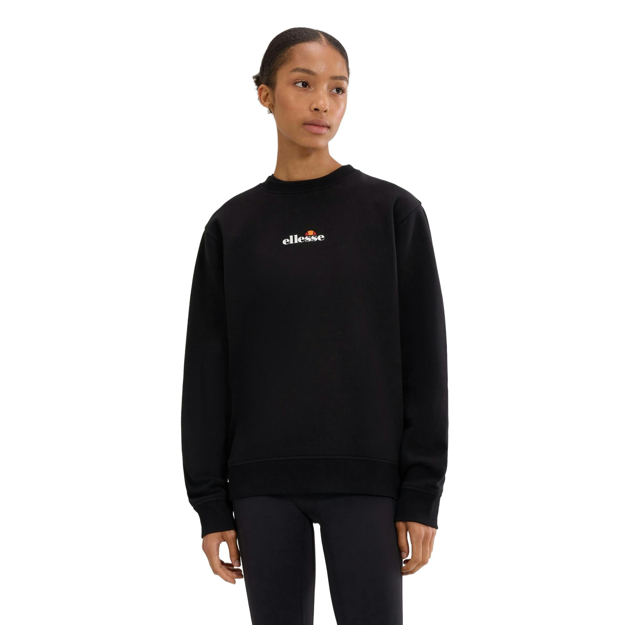 Ellesse Women's Black / Svetlana 2 Sweatshirt - 10 Uk - 70% Cotton/30% Polyester