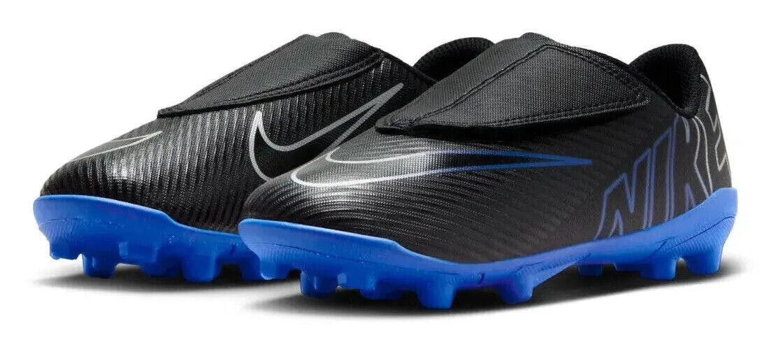 Nike Boys / Girls Infant Mercurial Vapor 15 Laceless Mg Football Boots - Uk Kids 10.5 Eu 28