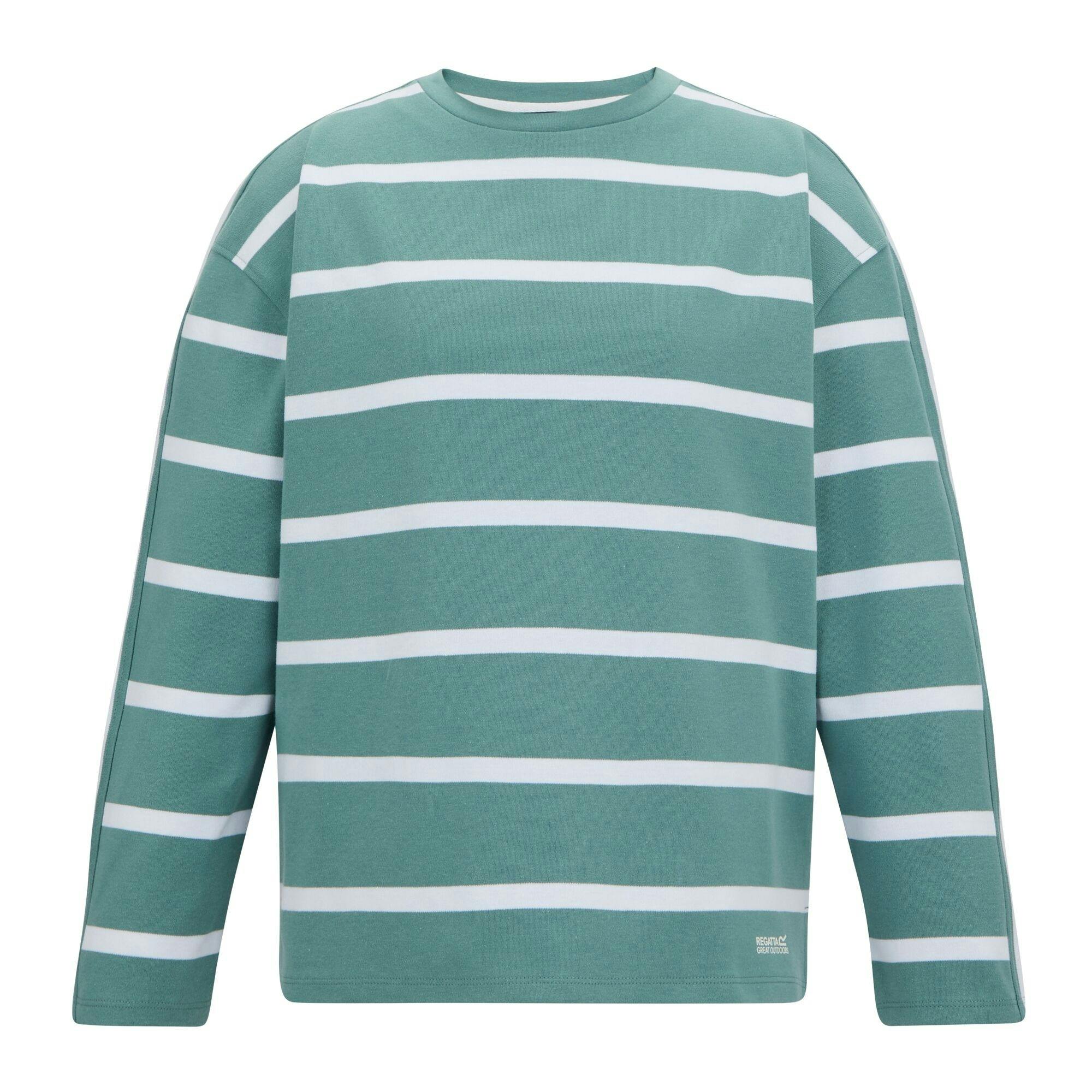 Regatta Women's White Avira Sweatshirt - Ivy Moss/ - 12 Uk - Ivy Moss/ - 60% Cotton/40% Polyester