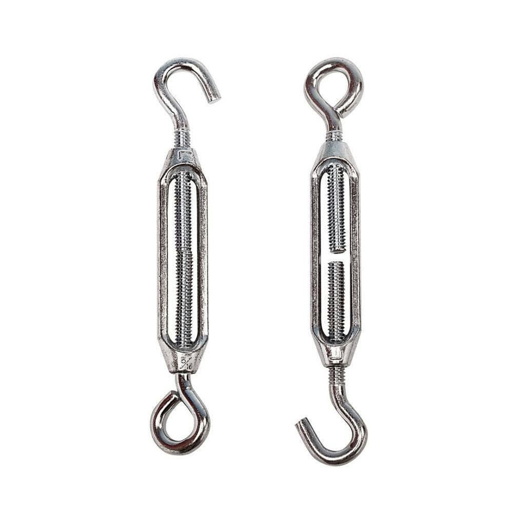 Rackhams Barrel Strainer Turnbuckle Pack Of 2 - Medium Or Large - Large