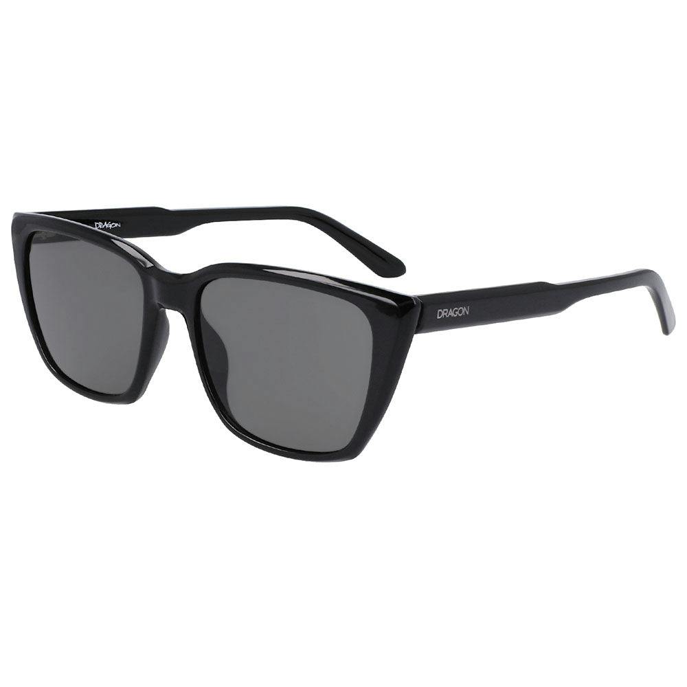 Dragon Black Luna - Shiny With Lumalens Smoke Lens - 55