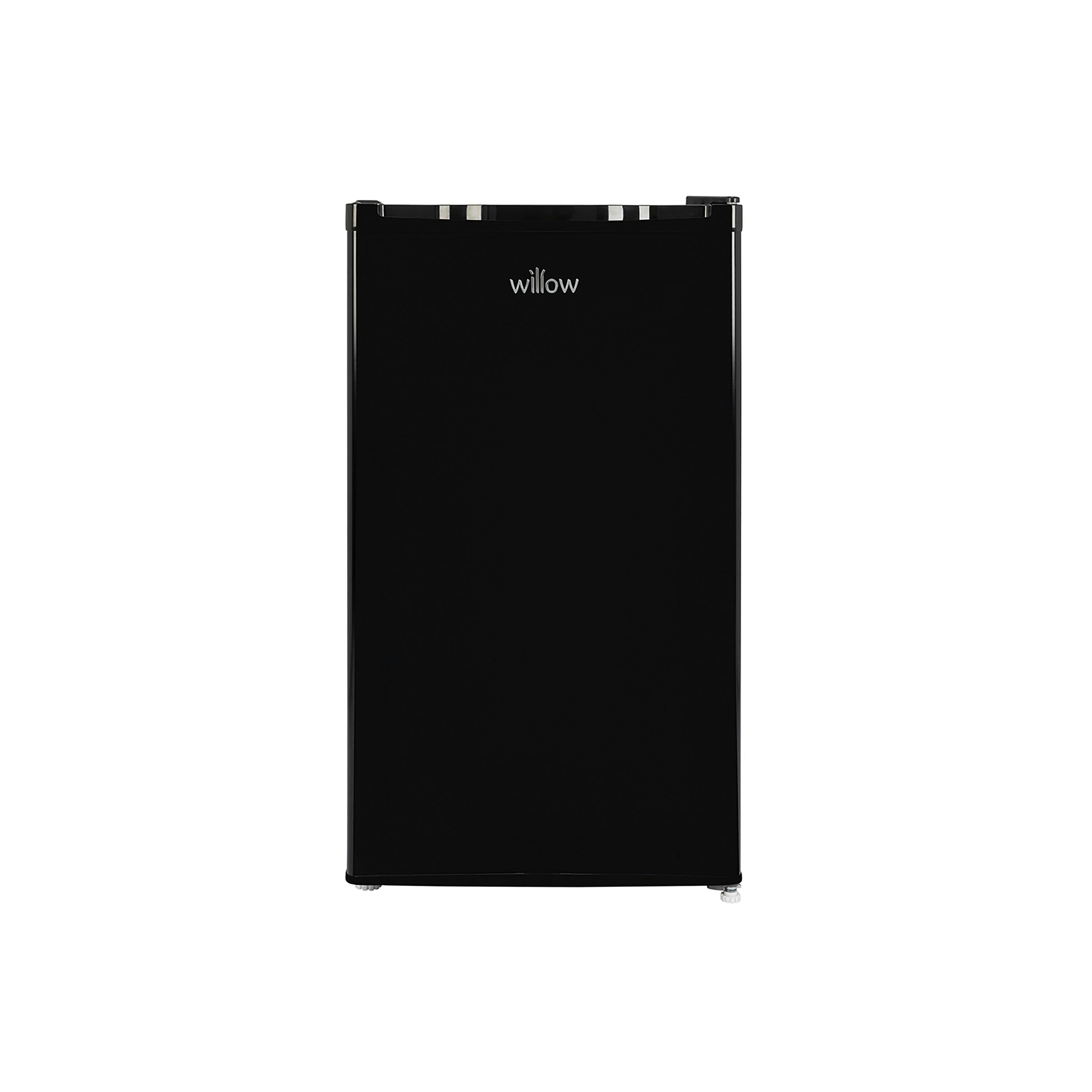 Willow Black 90L Under Counter Fridge With Chill Box W48eufib
