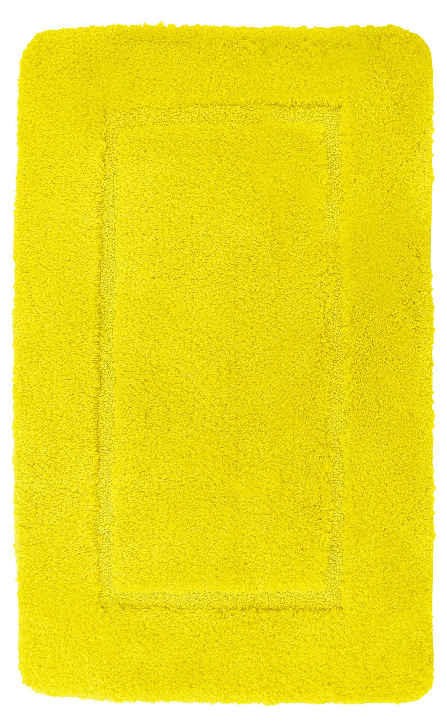 Velosso Yellow Mayfair Microfibre Bathmat Antislip
