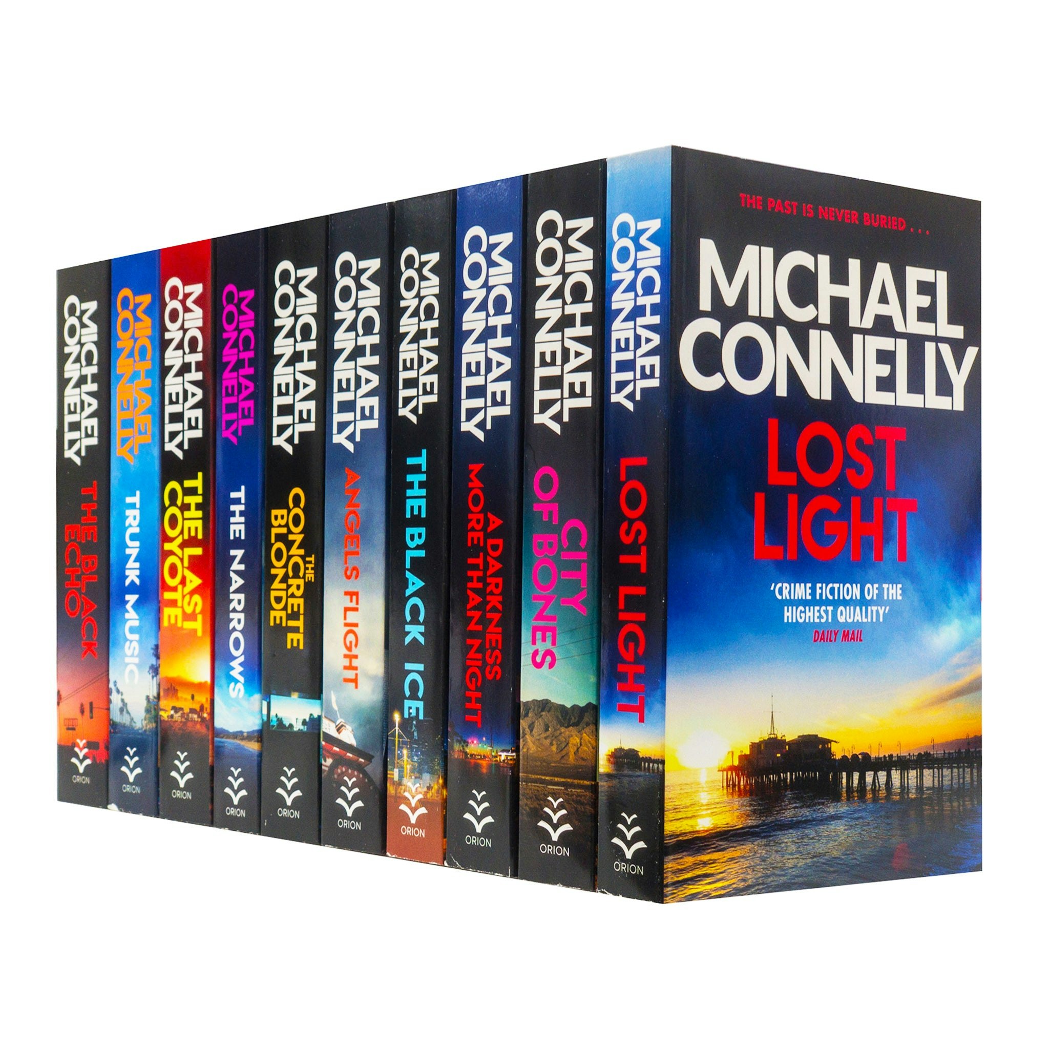 Orion Light/Black Michael Connelly Collection 10 Books Set