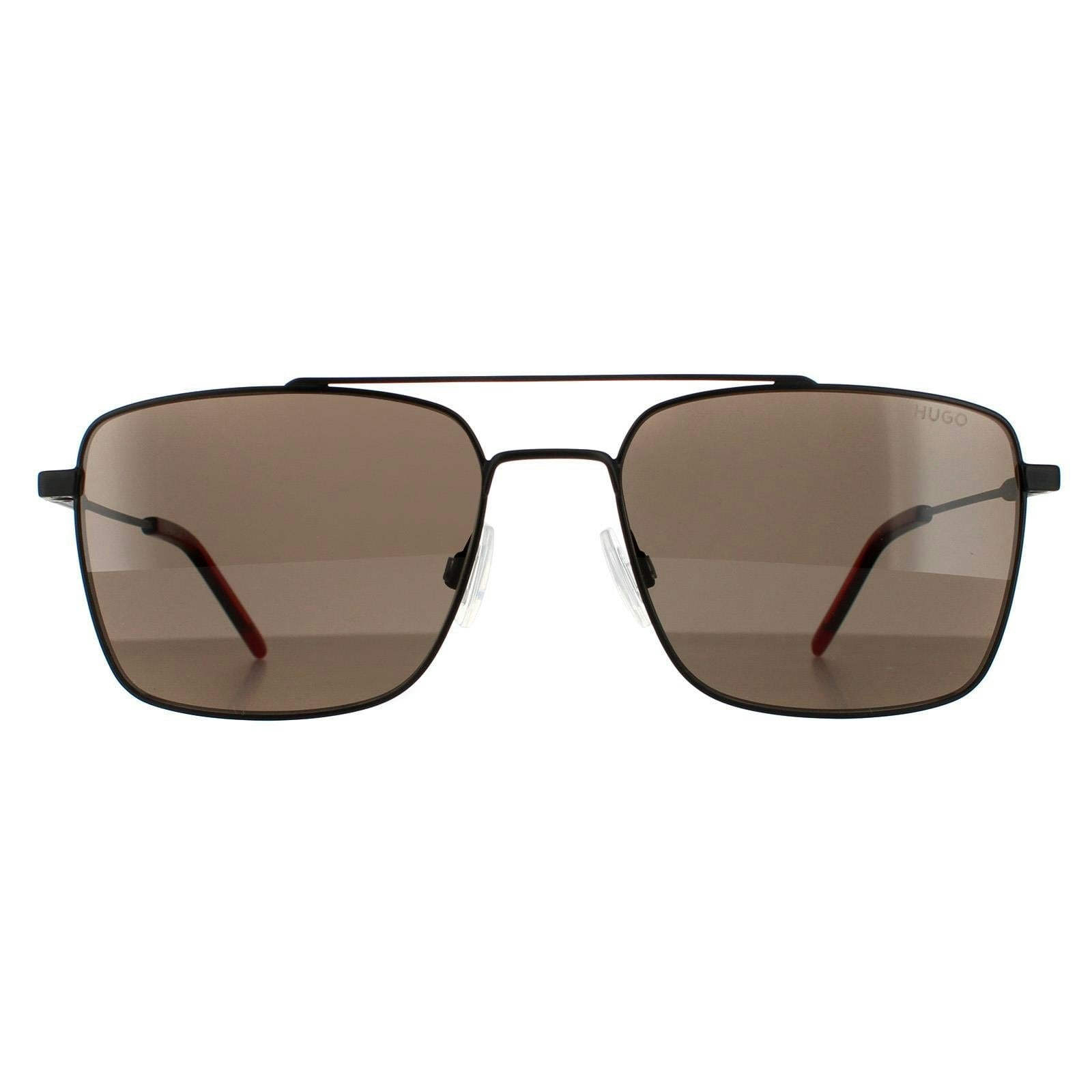 Hugo By Hugo Boss Men's Black Hg 1177/S Matte Sunglasses