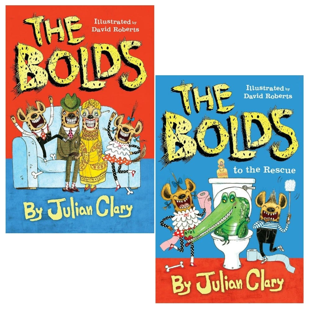 Andersen Press The Bolds 2 Books Set By Julian Clary (The Bolds, The Bolds To The Rescue)