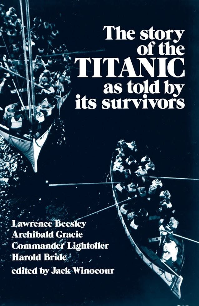 Story of the Titanic As Told by Its Survivors. Beesley, Winocour, Winocour** - Image 11