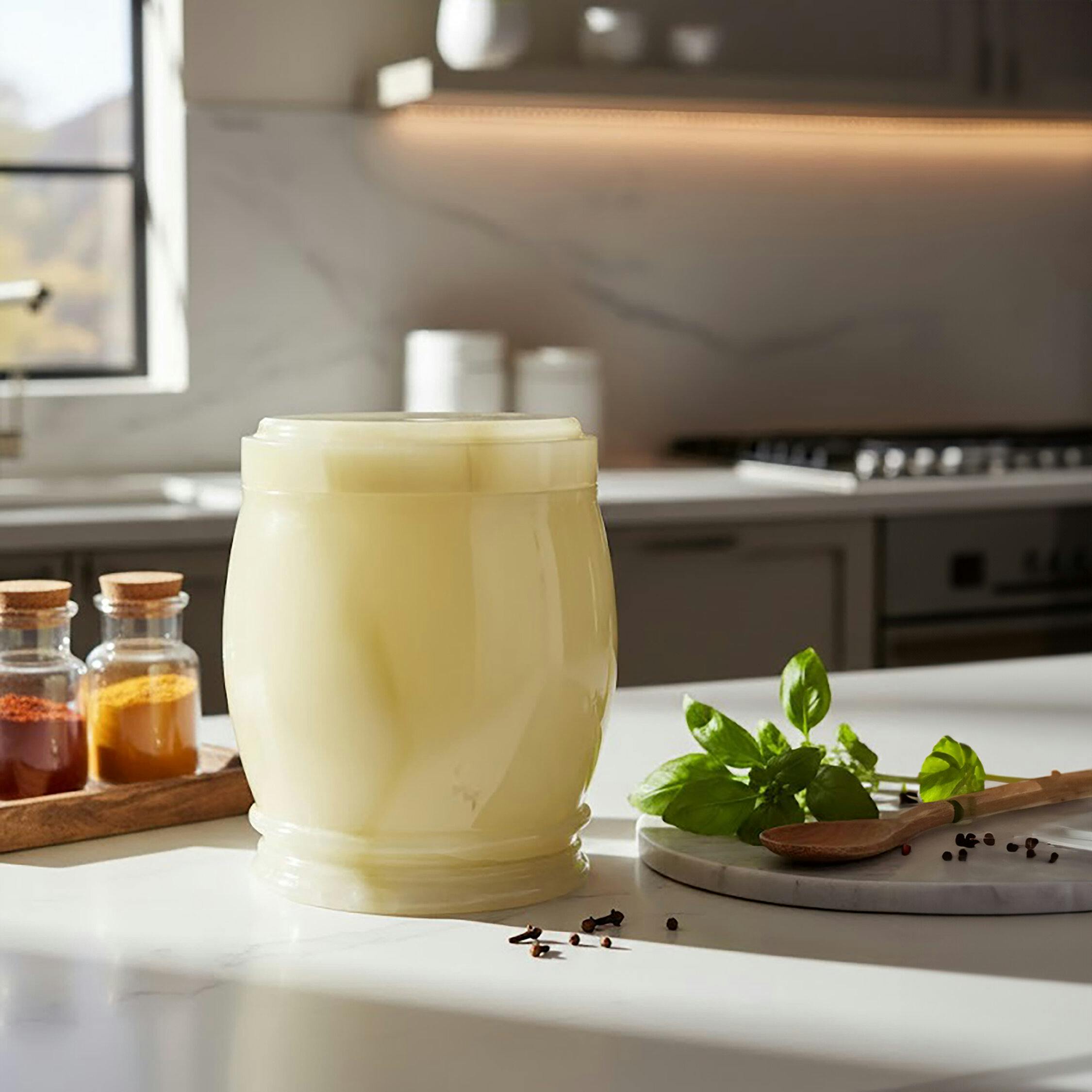 B&Q - Marmore Onyx Storage Jar - Image 3