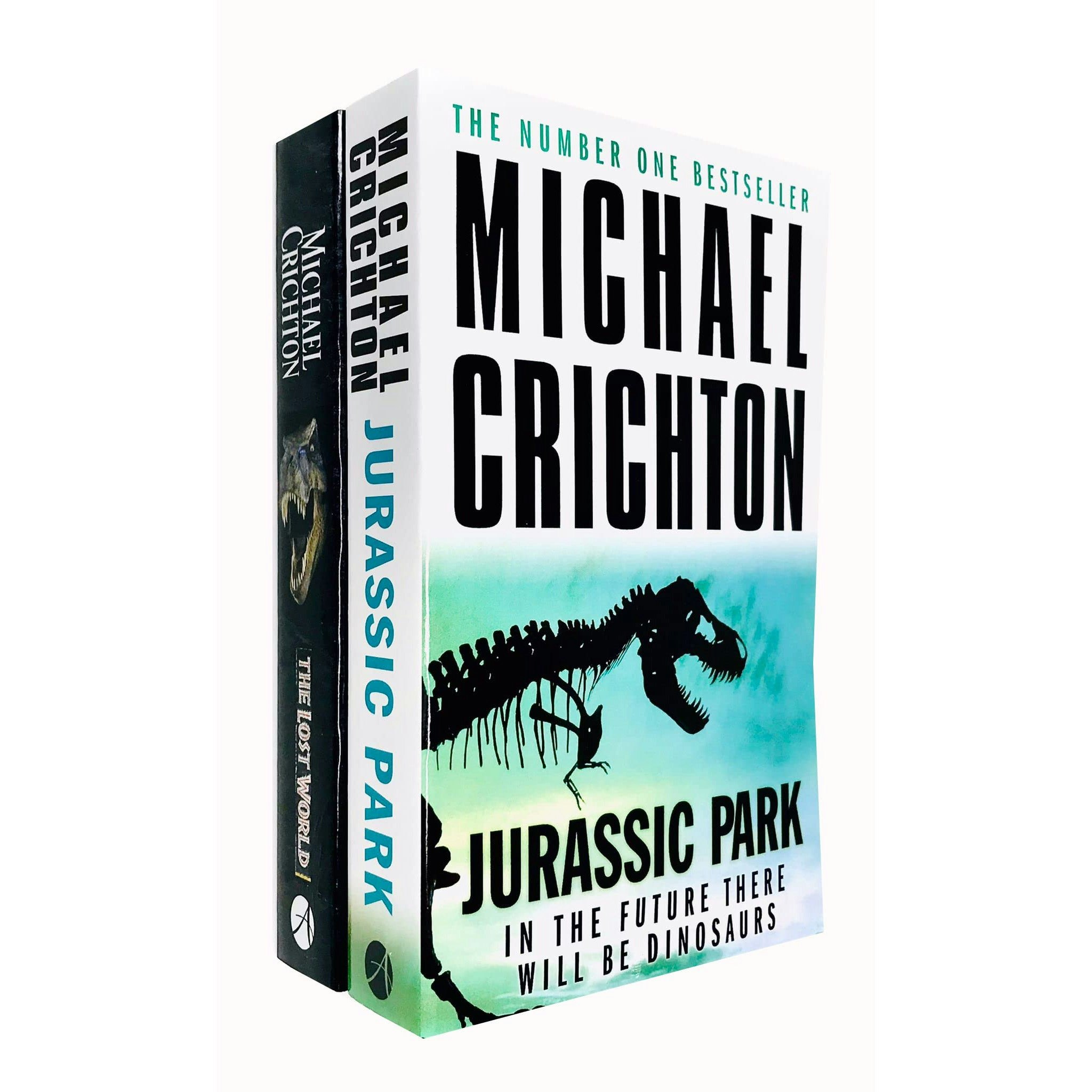 Arrow Michael Crichton Lost World Books Collection Set The Lost World, Jurassic Park Size 2