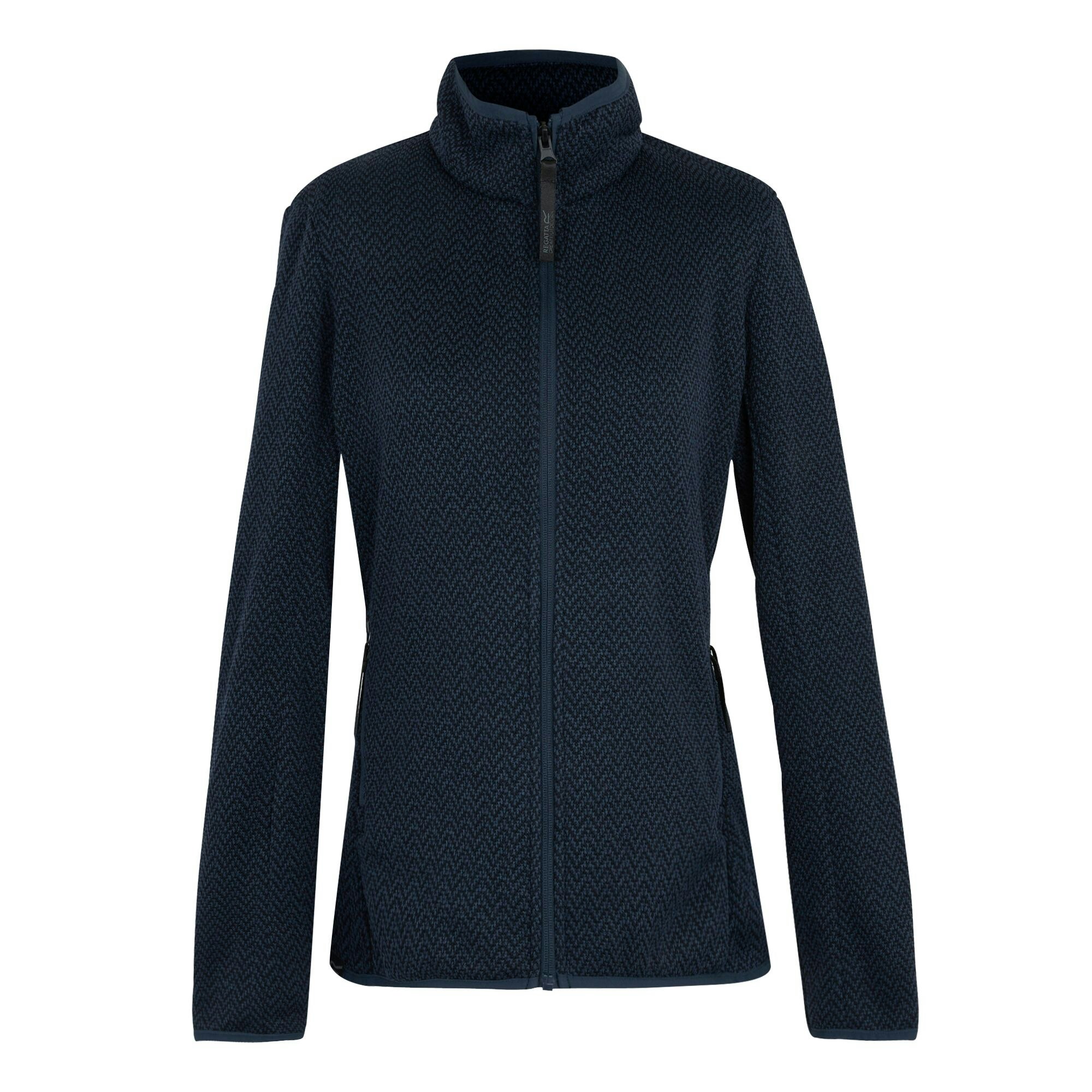 Regatta Women's Elzie Full Zip Fleece Jacket - Navy/Sky Captain - Navy/Sky Captain - 14 Uk