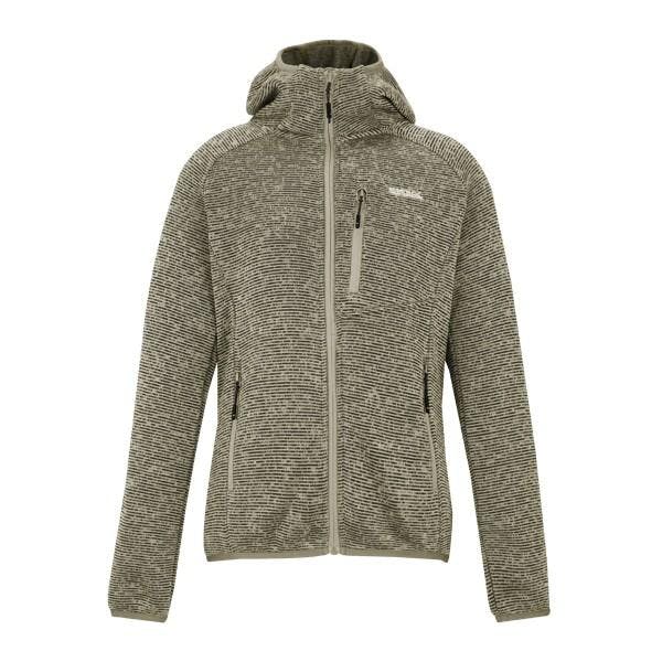 Regatta Women's Newhill Hooded Fleece Jacket - Parchment - 12 Uk - Parchment - 70% Polyester/30% Recycled Polyester