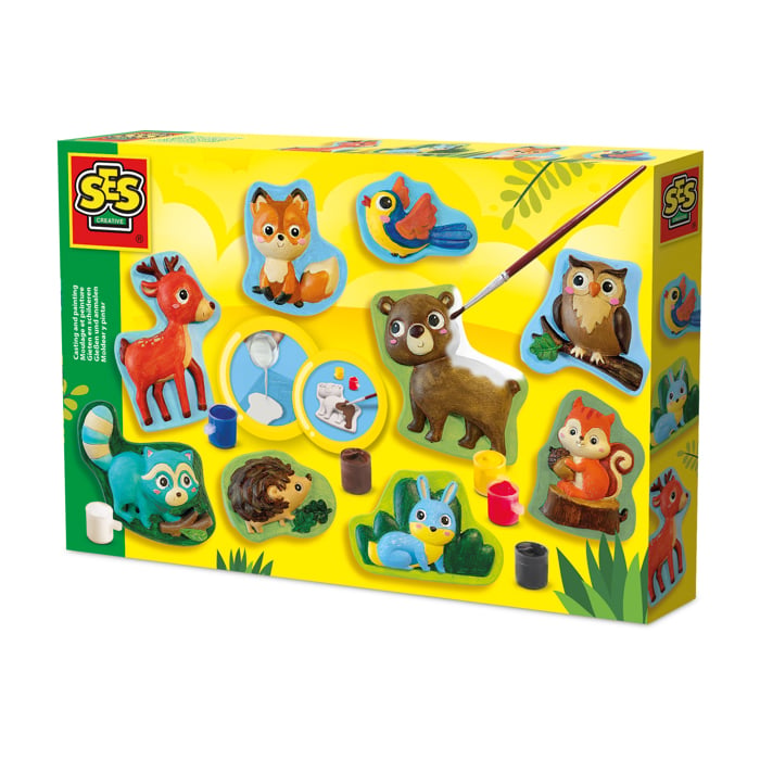 SES Creative - Casting and Painting Forest Animals Set - Image 4