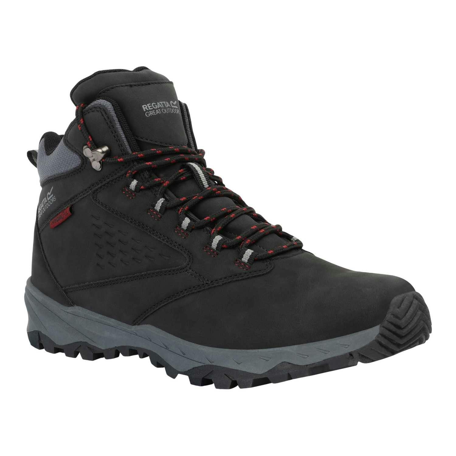 Regatta Men's Black/Red Amble Walking Boots - /Rio - 6.5 Uk - /Rio - 100% Mixed